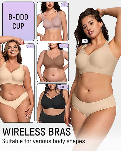 Comfort Wireless Full Coverage Jelly Bra
