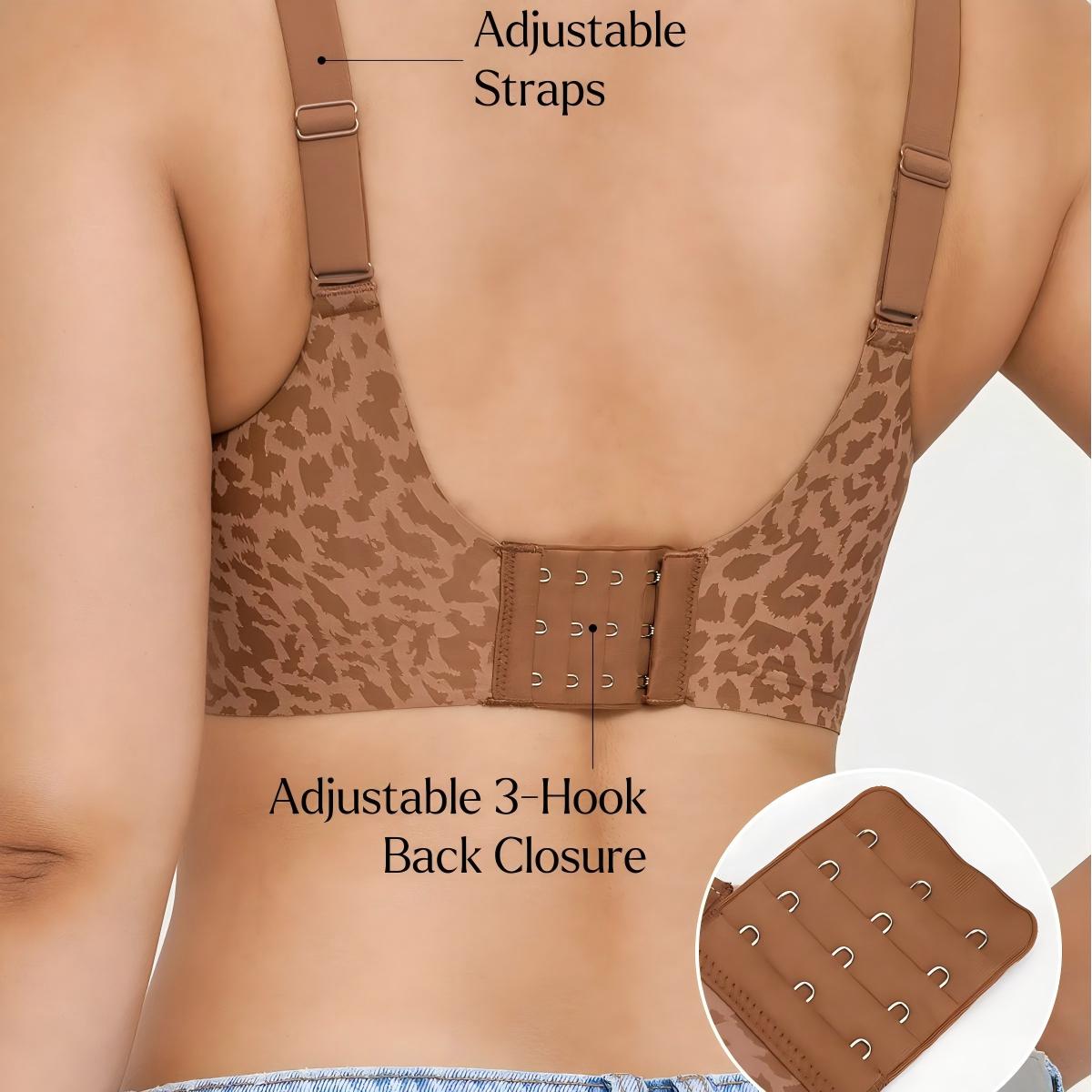 Wireless Comfy Push Up Jelly Bra - Leopard Limited Edition